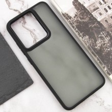 Чехол TPU+PC Lyon Frosted для TECNO Spark 8C – Черный