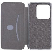 Кожаный чехол-книжка Classy для TECNO Spark 8C – Бордовый