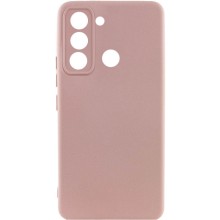 Чехол Silicone Cover Lakshmi Full Camera (AAA) для TECNO Spark 8C – Розовый