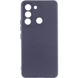 Чехол Silicone Cover Lakshmi Full Camera (AAA) для TECNO Spark 8C – Серый