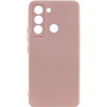 Чехол Silicone Cover Lakshmi Full Camera (A) для TECNO Spark 8C – Розовый