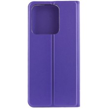 Кожаный чехол книжка GETMAN Elegant (PU) для TECNO Spark 8C – Фиолетовый