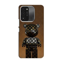 Чохли для TECNO Spark 8C - Bearbrick Louis Vuitton (PREMIUMPrint)