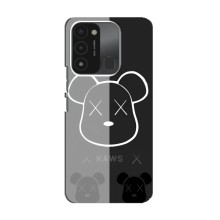 Чехлы для TECNO Spark 8C - Bearbrick Louis Vuitton (PREMIUMPrint) (БеарБрик глаза)