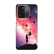 Чехлы для любимой на Техно Спарк 8с (VPrint) (С шариками)