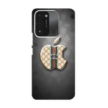 Чехлы ГУЧЧИ для Техно Спарк 8с (AlphaPrint) (Apple gucci)