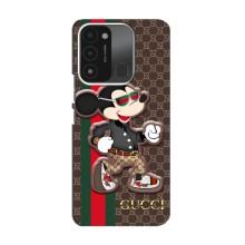 Чехлы ГУЧЧИ для Техно Спарк 8с (AlphaPrint) (Маус Гуччи)