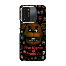 Чехлы Пять ночей с Фредди для Техно Спарк 8с (Freddy)