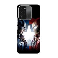 Чехлы с героями Марвел TECNO Spark 8C (VPrint)