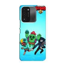 Чехлы Brawl Stars для TECNO Spark 8C (AlphaPrint)
