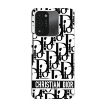 Чехол (Dior, Prada, YSL, Chanel) для TECNO Spark 8C – Christian Dior