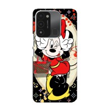 Чехол Disney Mouse TECNO Spark 8C (PREMIUMPrint) (Минни peace)