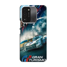 Чехол Gran Turismo / Гран Туризмо на Техно Спарк 8с (Гонки)