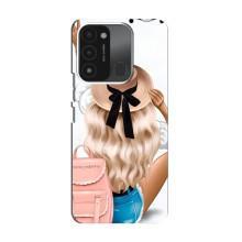 Чехол с печатью для TECNO Spark 8C - (Мода) (AlphaPrint) (Путешествие)