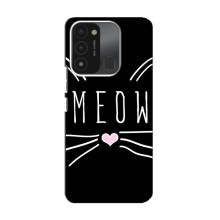 Бампер с изображением Котиков для Техно Спарк 8с (КОТИК MEOW)