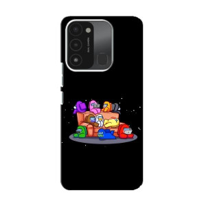 Чехол Амонг Ас для TECNO Spark 8C (AlphaPrint)