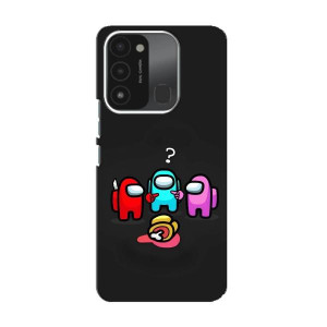 Чехол Амонг Ас для TECNO Spark 8C (AlphaPrint)