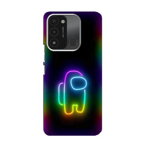 Чехол Амонг Ас для TECNO Spark 8C (AlphaPrint)