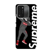 Чехол для TECNO Spark 8C с картинкой Supreme (AlphaPrint)