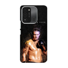 Чохол з картинкою Олександр Усик для TECNO Spark 8C – Чемпіон Усик
