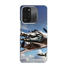 Чохол з мемом Тралалело тралала на TECNO Spark 8C – Бомбардіро крокоділо