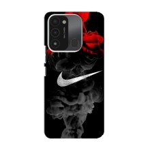 Чехол с логотипом Найк на TECNO Spark 8C