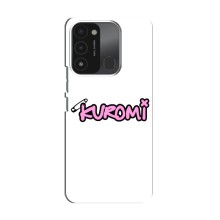 Чохол з персонажем Куромі на TECNO Spark 8C – Лого Куромі