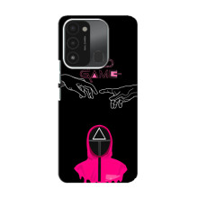 Чохол Гра в кальмара для TECNO Spark 8C – Охоронець