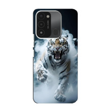 Чехол с картинкой «Хищники» для TECNO Spark 8C (Тигр)