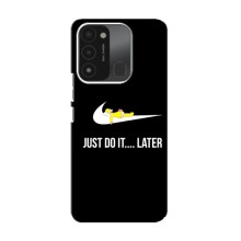 Силиконовый Чехол на TECNO Spark 8C с картинкой Nike – Later