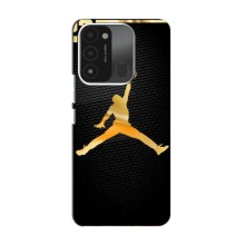 Силиконовый Чехол Nike Air Jordan на Техно Спарк 8с (Джордан 23)