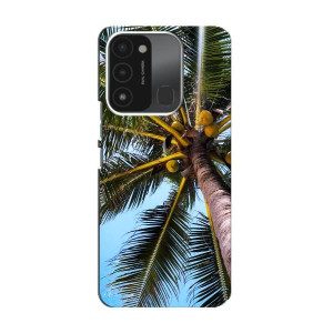Силиконовый чехол с КАРТИНКАМИ лето для TECNO Spark 8C (AlphaPrint)