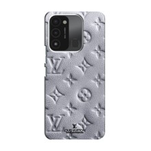 Текстурний Чохол Louis Vuitton для Техно Спарк 8с – Білий ЛВ