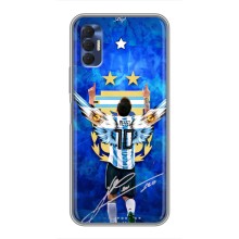 Чехлы для TECNO Spark 8P (Leo чемпион) (AlphaPrint) (Месси сборная)