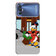 Чехли для TECNO Spark 8P - Скрудж МакДак Louis Vuitton (PREMIUMPrint)