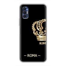 Чехлы для TECNO Spark 8P (VPrint) - Футбольные клубы (Roma)