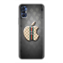 Чехлы ГУЧЧИ для Техно Спарк 8Р (AlphaPrint) (Apple gucci)