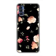 Чехлы с Цветами для TECNO Spark 8P (VPrint) (Розочки)