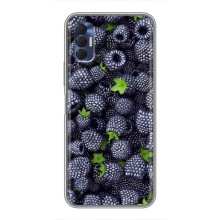 Чехлы с Фруктами для TECNO Spark 8P (VPrint) (Ежевика)