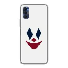 Чехлы с картинкой Джокера на TECNO Spark 8P (Лицо Джокера)