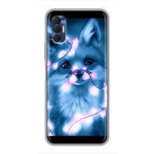 Чехлы с картинкой Лисички для TECNO Spark 8P (VPrint) (Яркая лисичка)