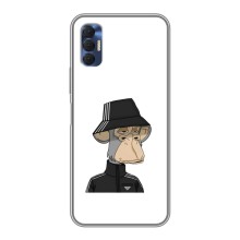 Чехлы с Обезьянами NFT для TECNO Spark 8P (AlphaPrint) (обезьяна NFT Adidas)