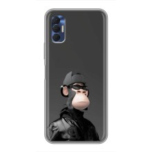 Чехлы с Обезьянами NFT для TECNO Spark 8P (AlphaPrint) (стильная обезьяна NFT)