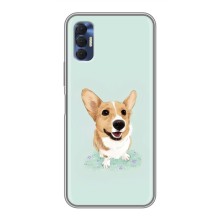 Чехлы с собаками для TECNO Spark 8P (VPrint) (Корги)