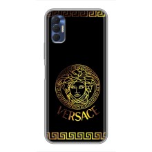 Чехлы VERSACE для Техно Спарк 8Р (PREMIUMPrint) (Logo Versace)