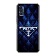 Чохол (Dior, Prada, YSL, Chanel) для TECNO Spark 8P (Прада)