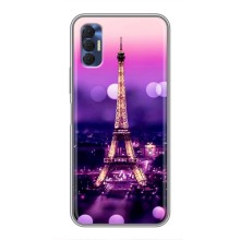 Чехол Эйфелева Башня для TECNO Spark 8P - (AlphaPrint)