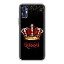 Чехол с Короной Техно Спарк 8Р - (AlphaPrint) (Корона короля)