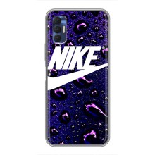 Чехол для TECNO Spark 8P - с принтом Найк (AlphaPrint) (Найк принт)