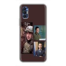 Чохол для TECNO Spark 8P (AlphaPrint - с принтом Зеленського)